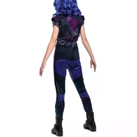Descendants 3 MAL Halloween costume 2 pieces small (4-6x) - Picture 2 of 10
